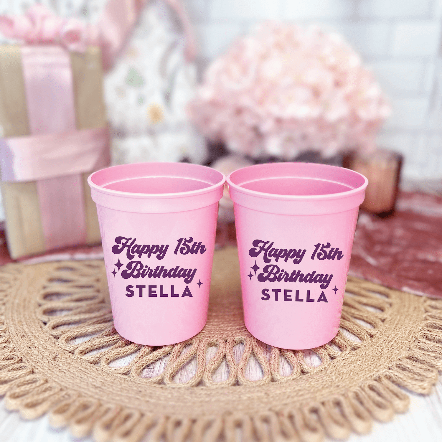 Retro Teen Birthday Bash Stadium Party Cups