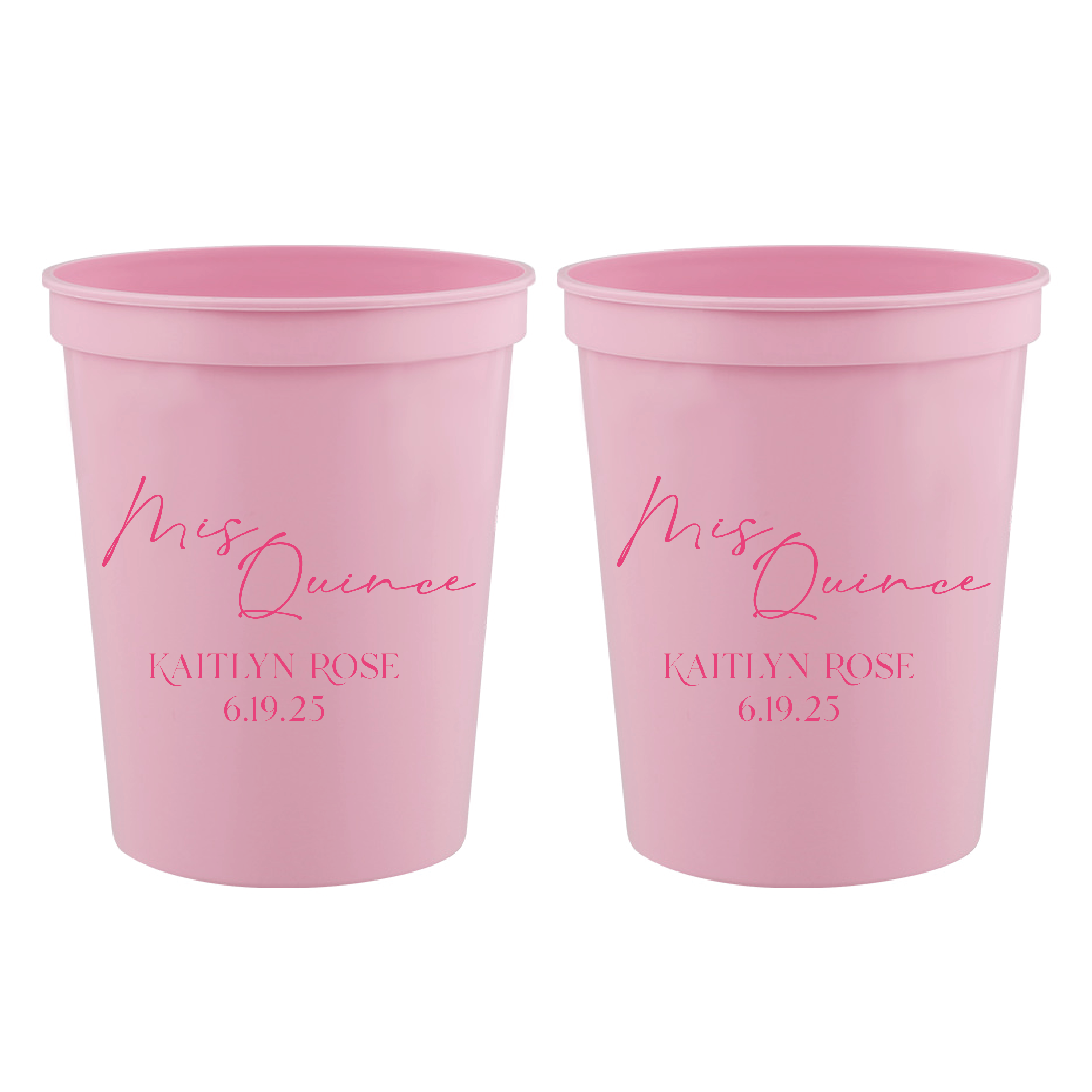 Mis Quince Magic Birthday Stadium Party Cups