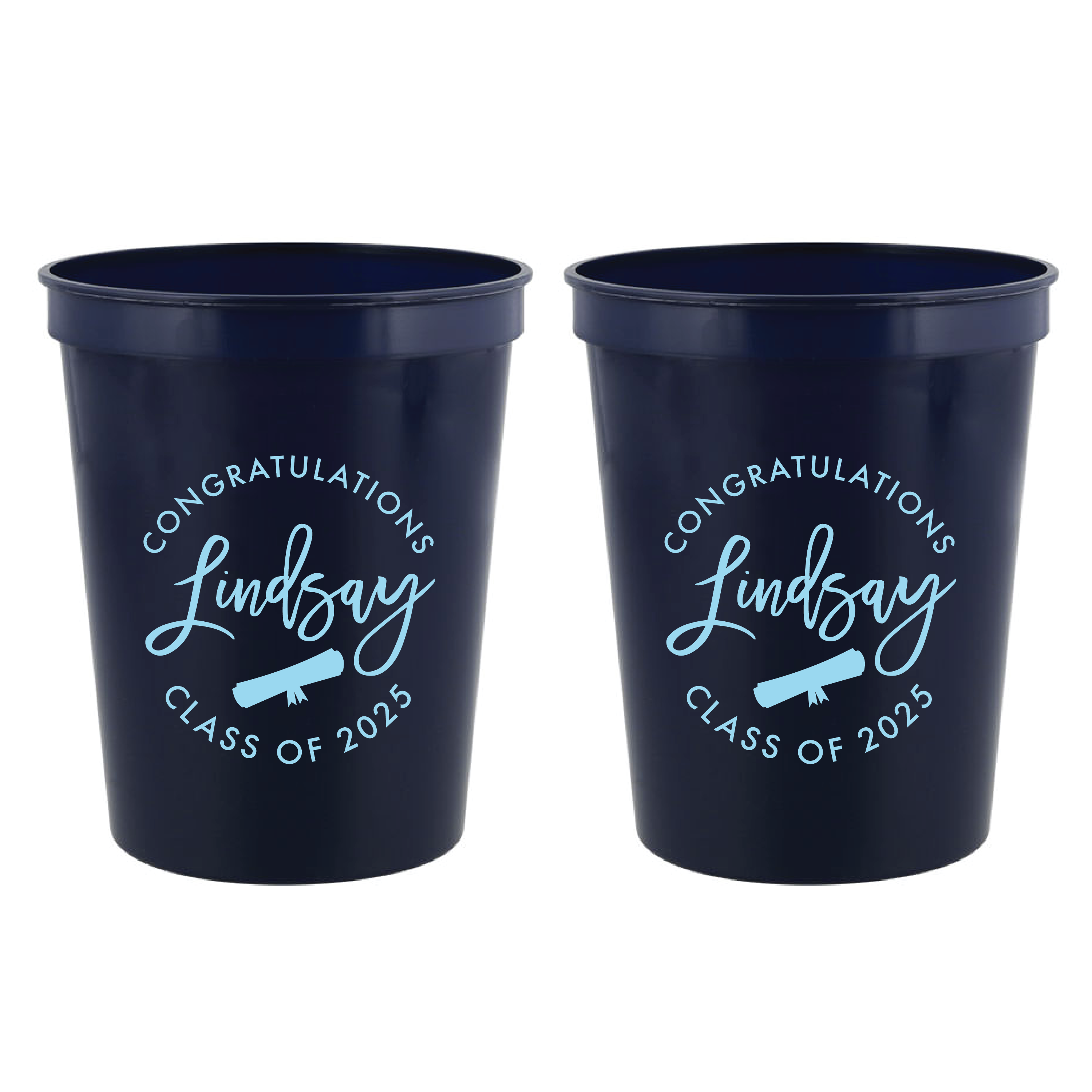 Congratulations Graduation Party Stadium Cups - Cup - Stadium