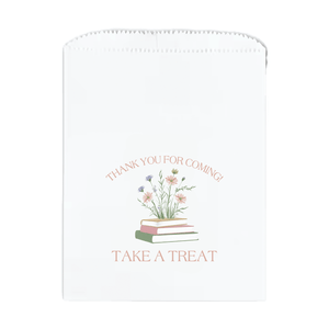 A New Chapter Begins Baby Shower Full Color Treat Bags
