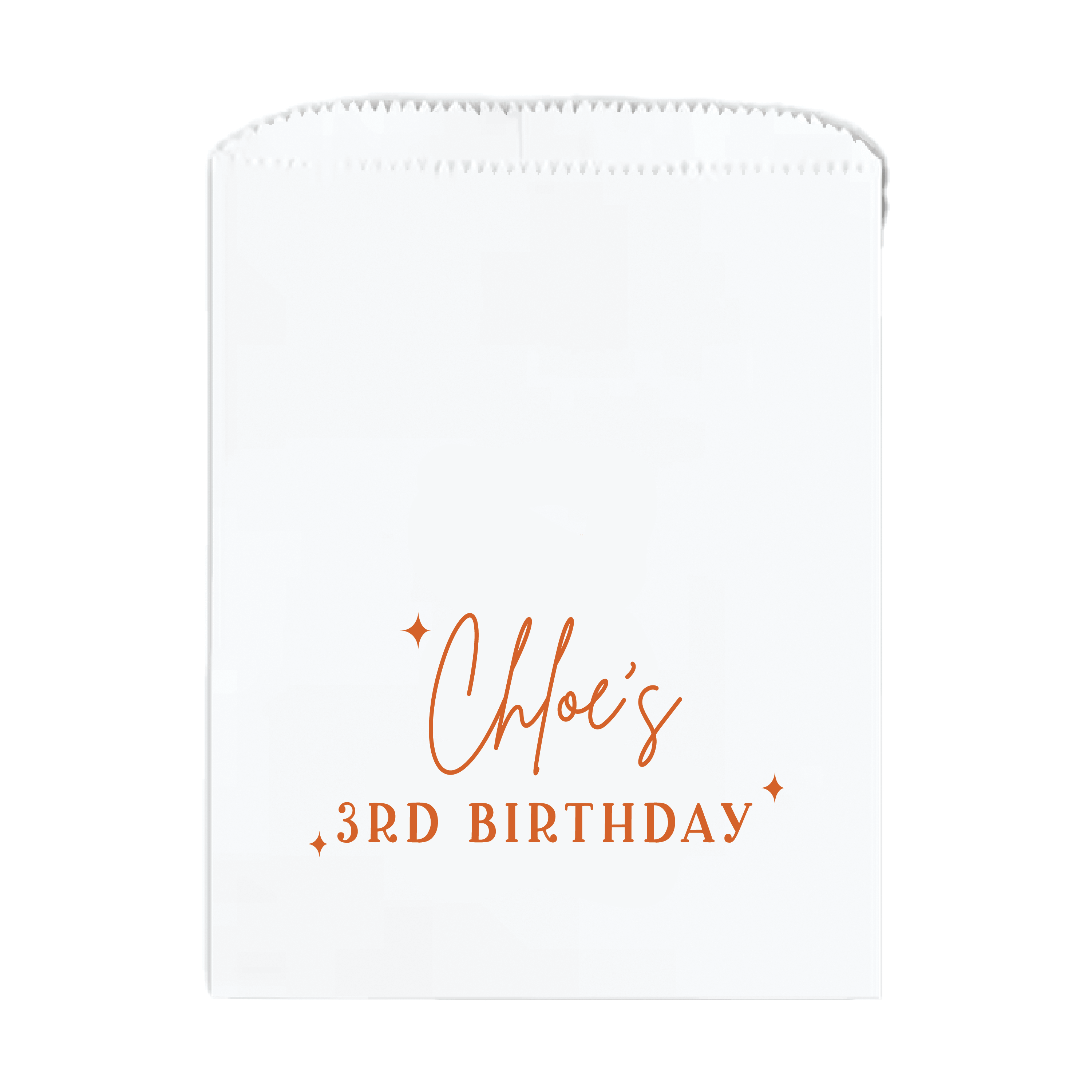 Sparkle and Shine Birthday Party Favor Treat Bags