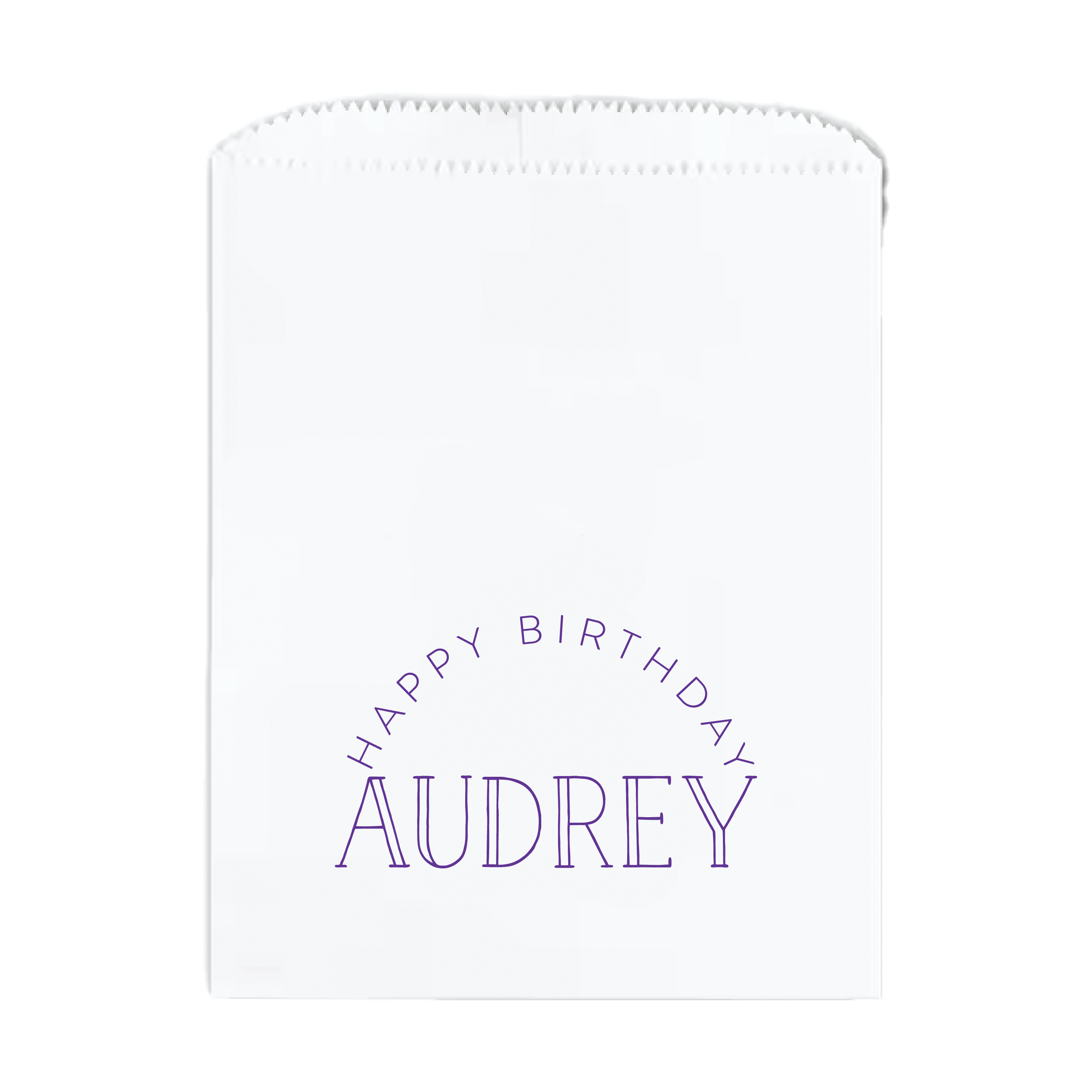 Rainbow Arch Birthday Party Favor Treat Bags