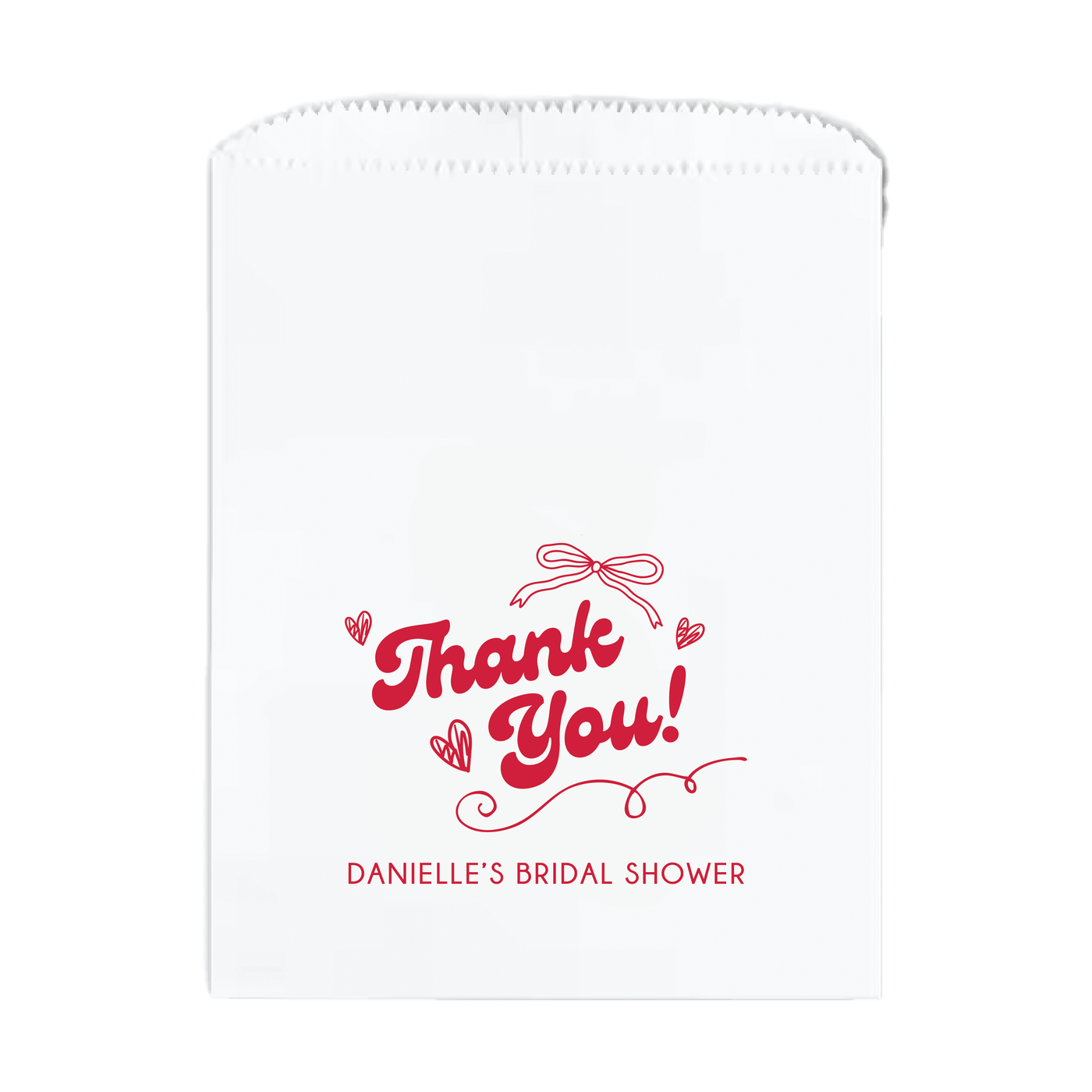 That's Amore Bridal Shower Favor Treat Bags