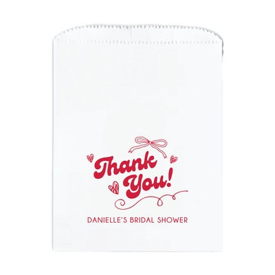 That's Amore Bridal Shower Favor Treat Bags