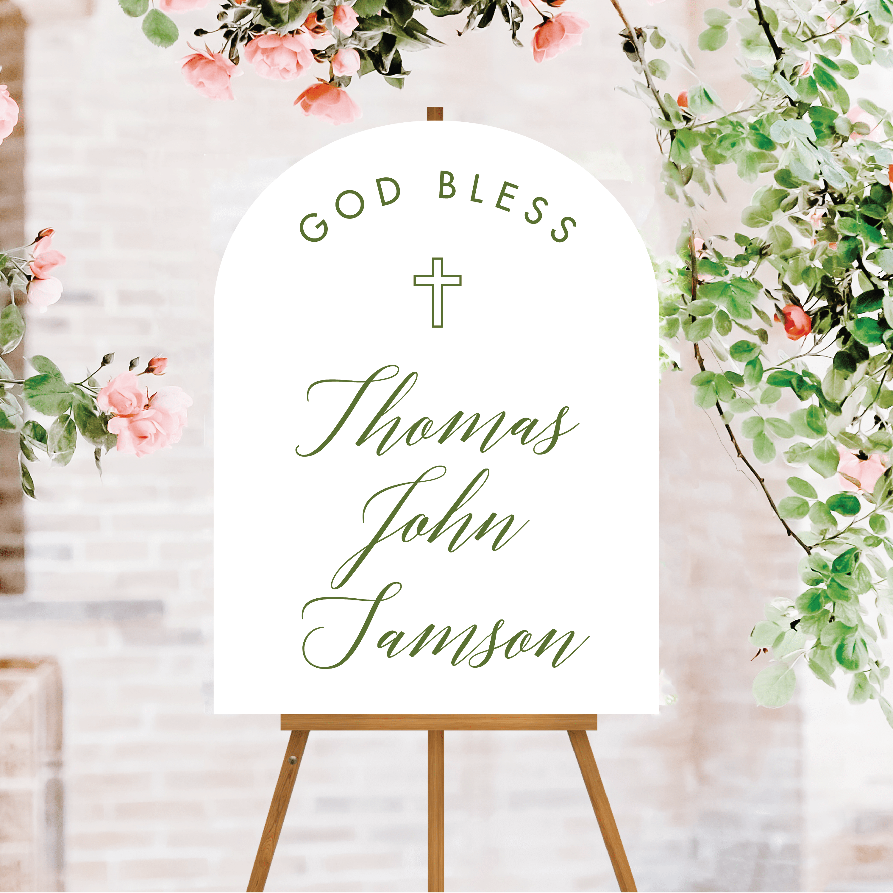 Baptism Welcome Sign - Welcome Sign