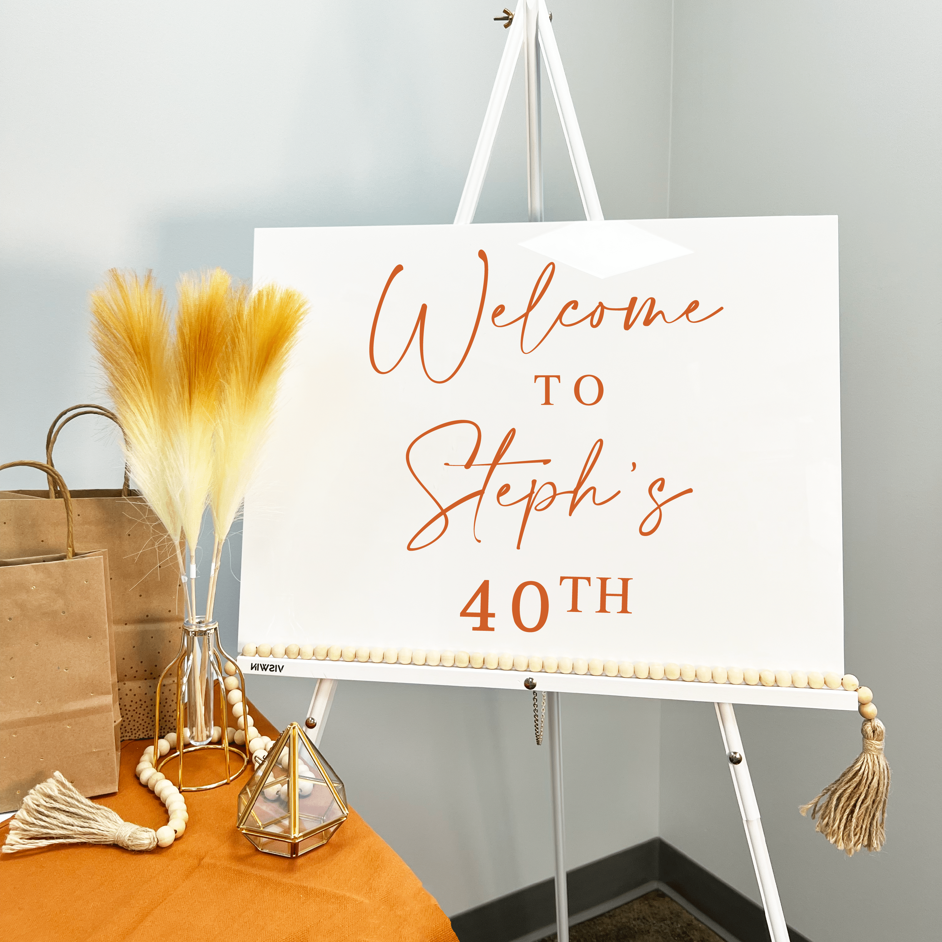 Birthday Party Welcome Sign - Welcome Sign