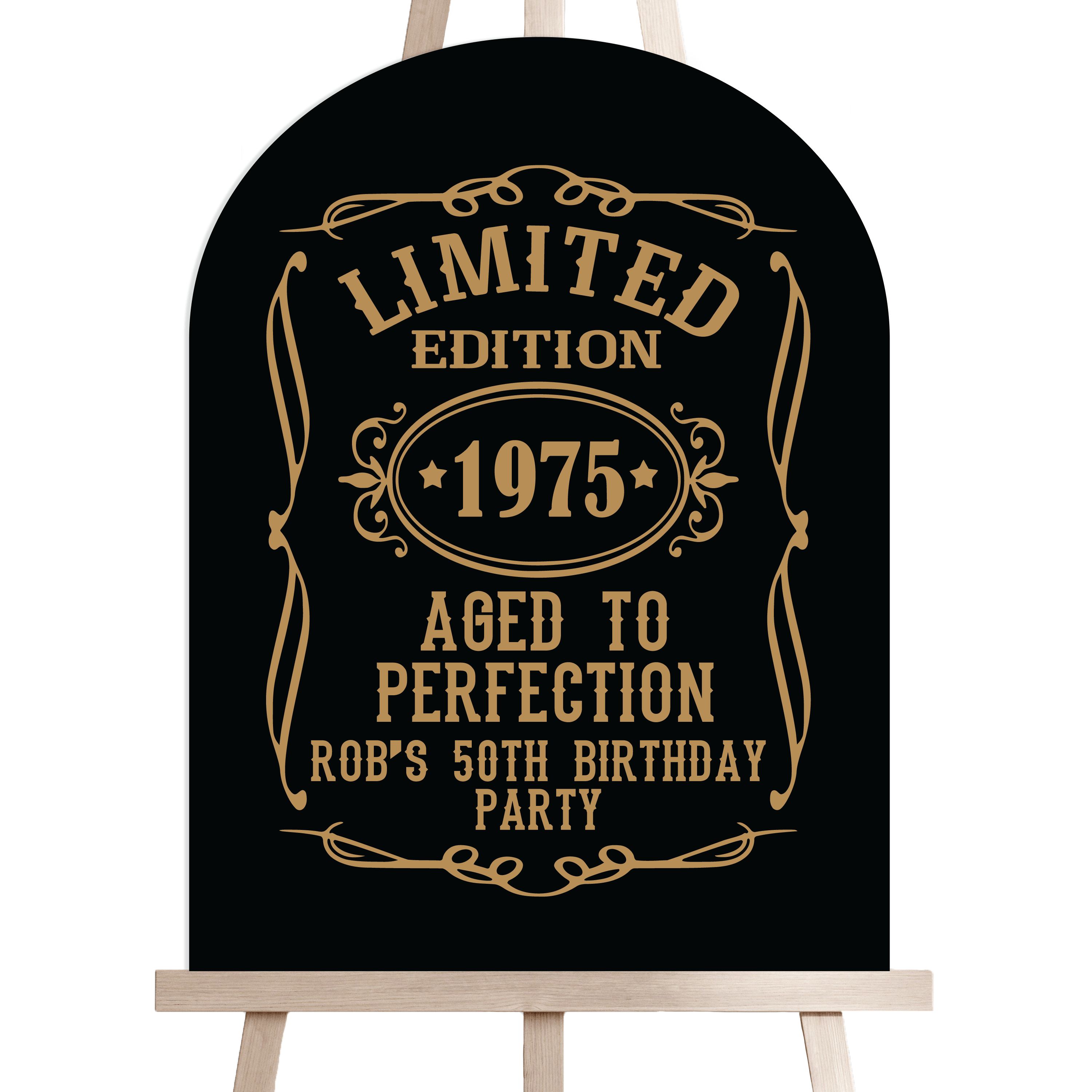 Aged to Perfection Birthday Sign