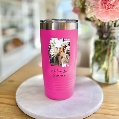 Custom Photo Tumbler - Barn Street Designs