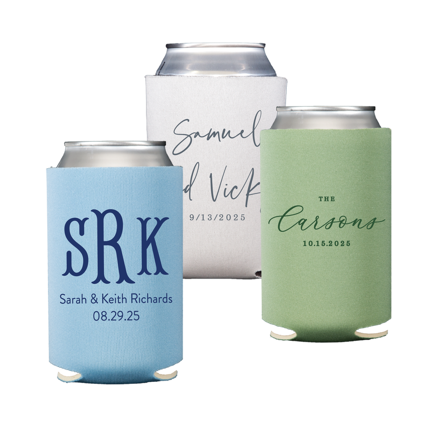 Wedding Beer Can Cooler