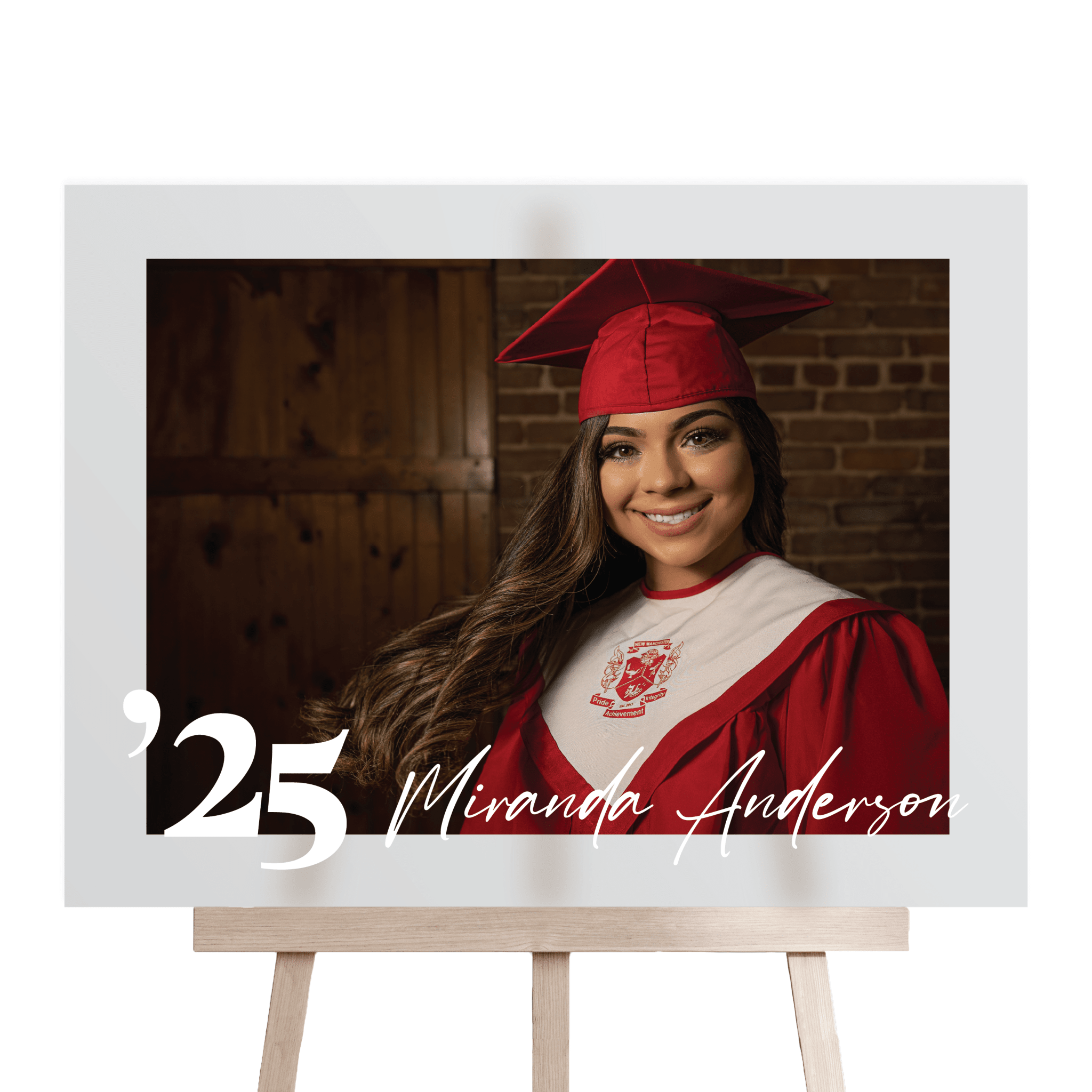 Personalized Graduation Photo Sign - Welcome Sign