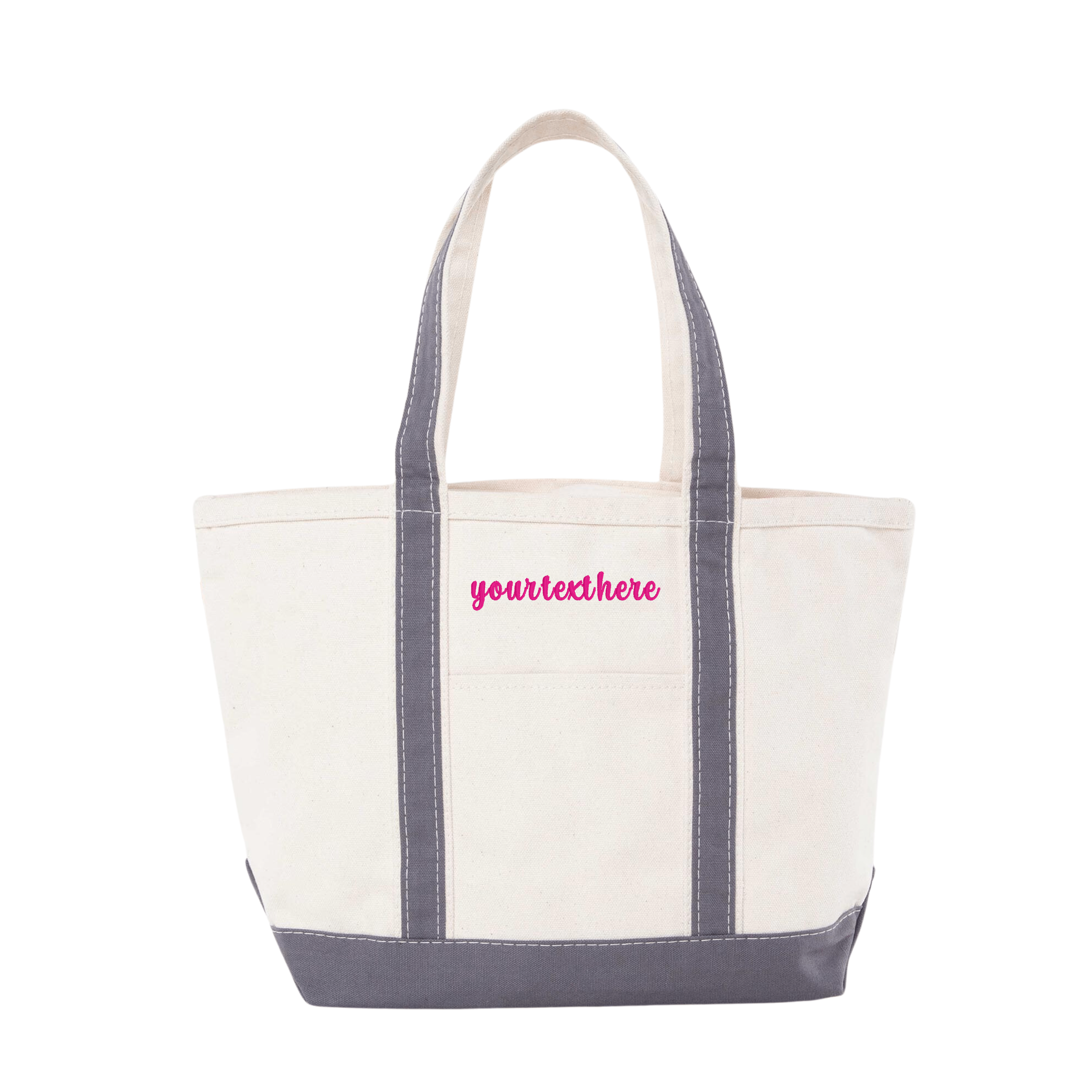 Design Your Own Canvas Tote Bag - Embroidery - Tote Bag