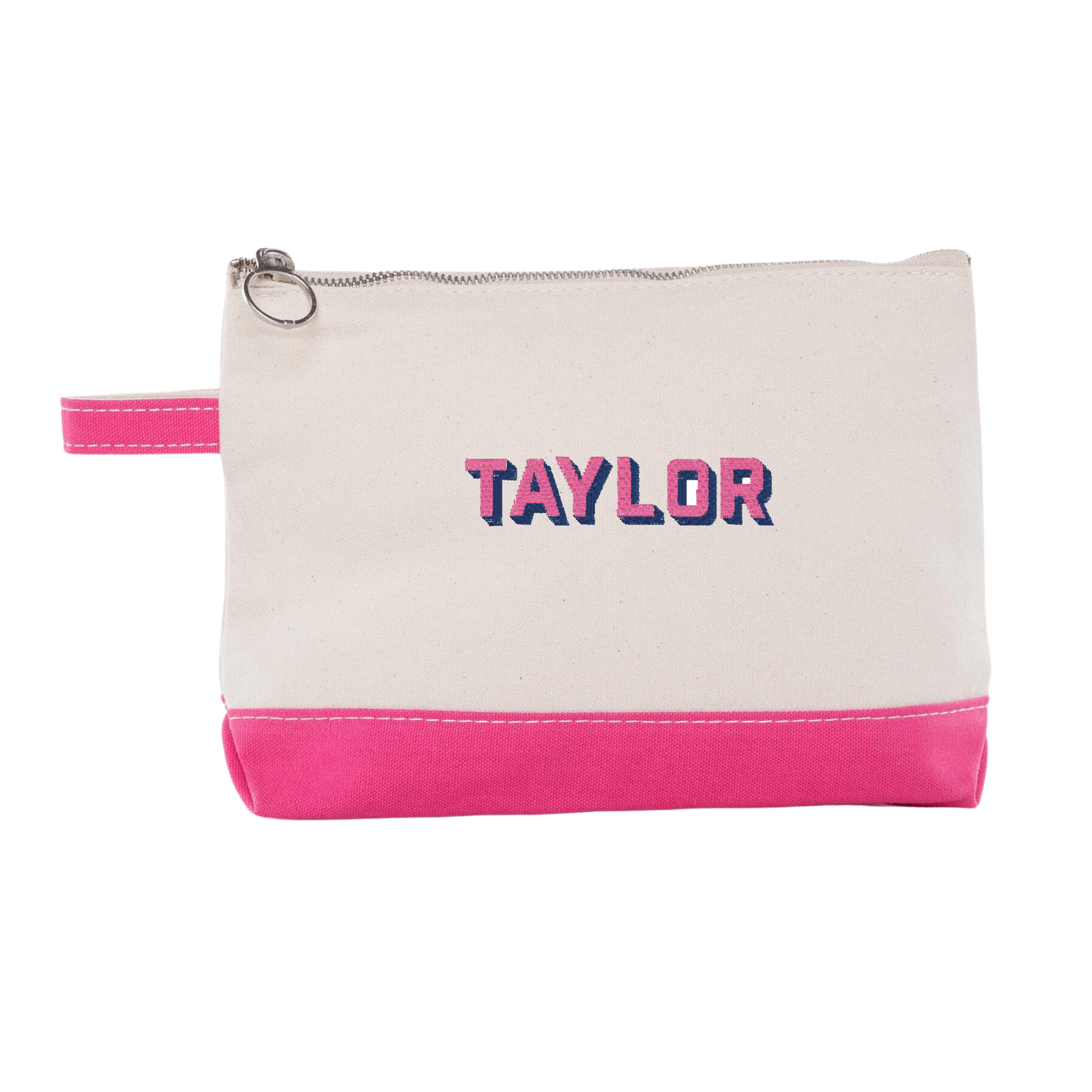 Personalized Cosmetic Bag - Embroidery - Tote Bag