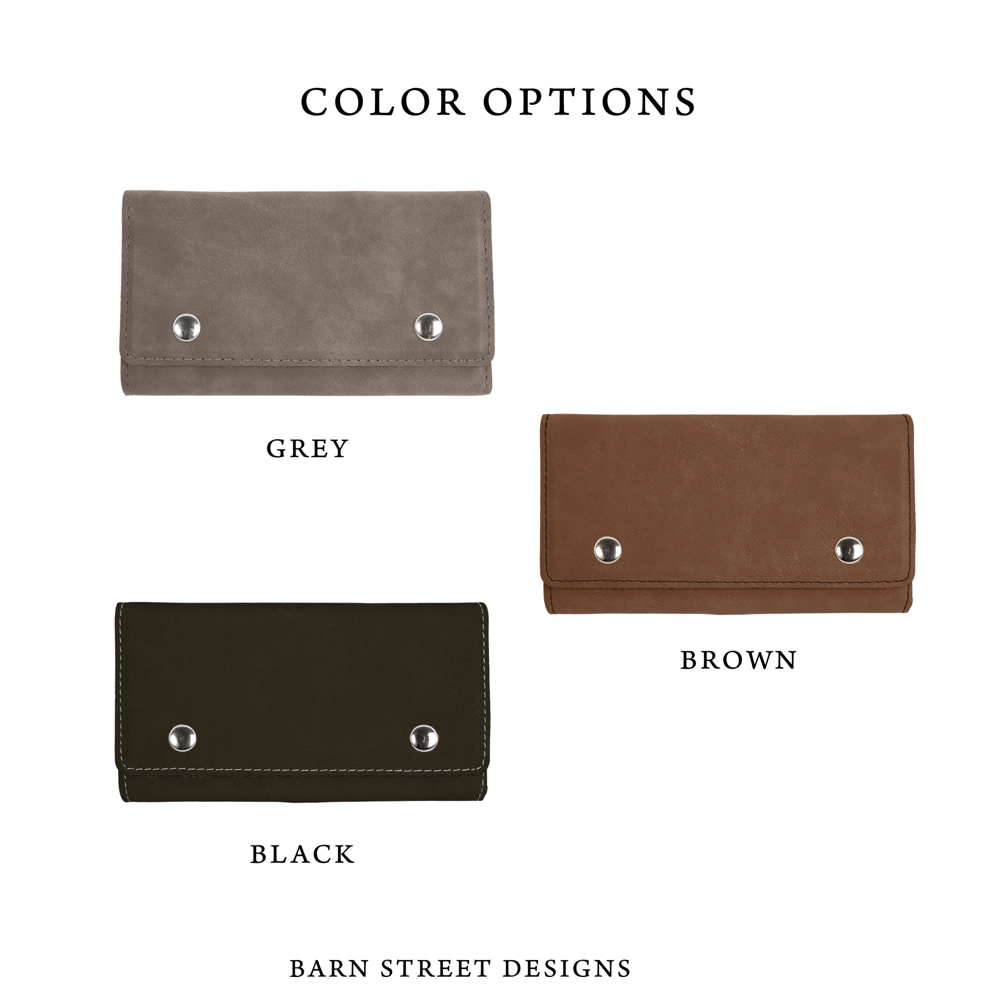 Personalized Card & Dice Set color options
