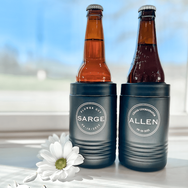 Flower Guy Metal Can Cooler - Can Cooler - Metal