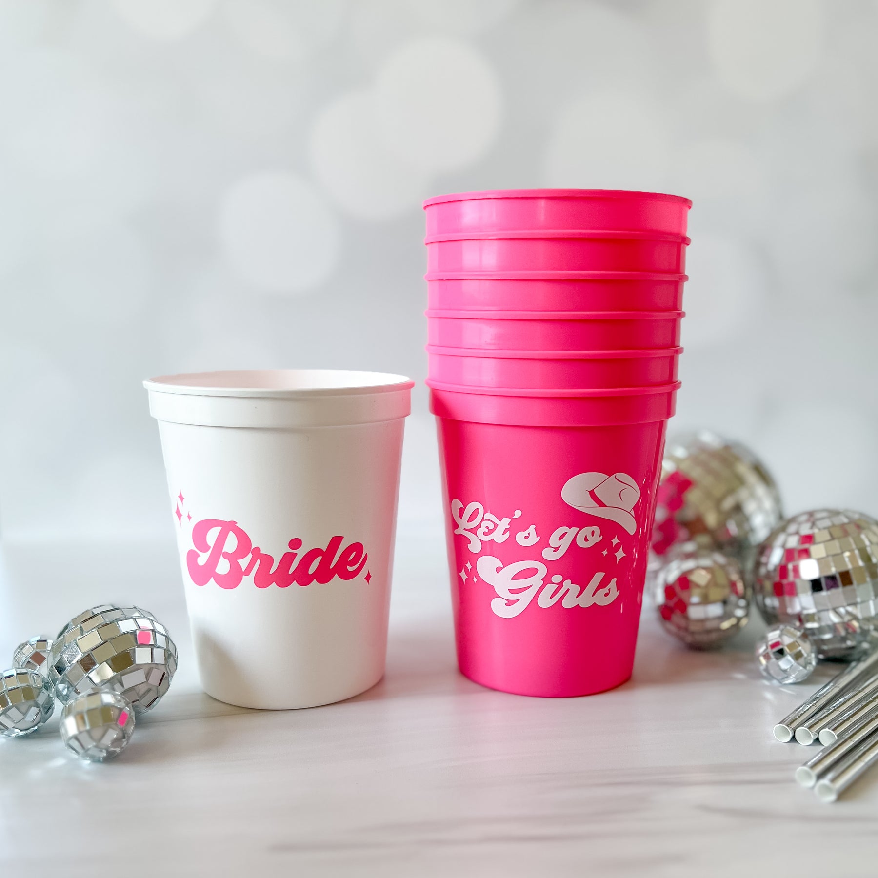 Bachelorette Weekend Foam Cups – Rubi and Lib Design Studio