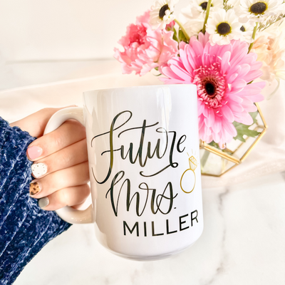 Future Mrs Custom Coffee Mug