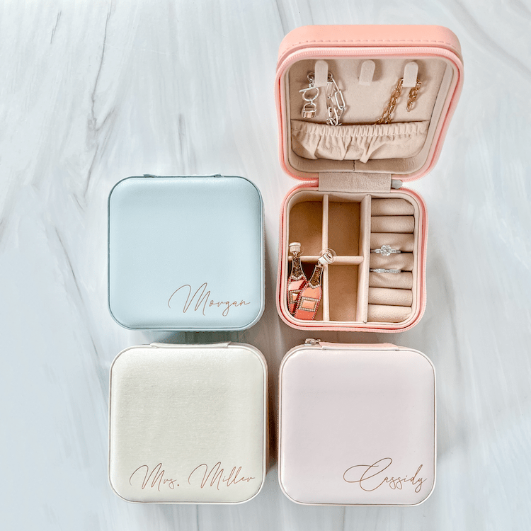 Personalized Jewelry Cases - Jewelry Box