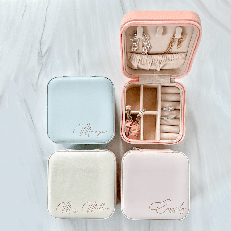 Personalized Jewelry Cases - Jewelry Box