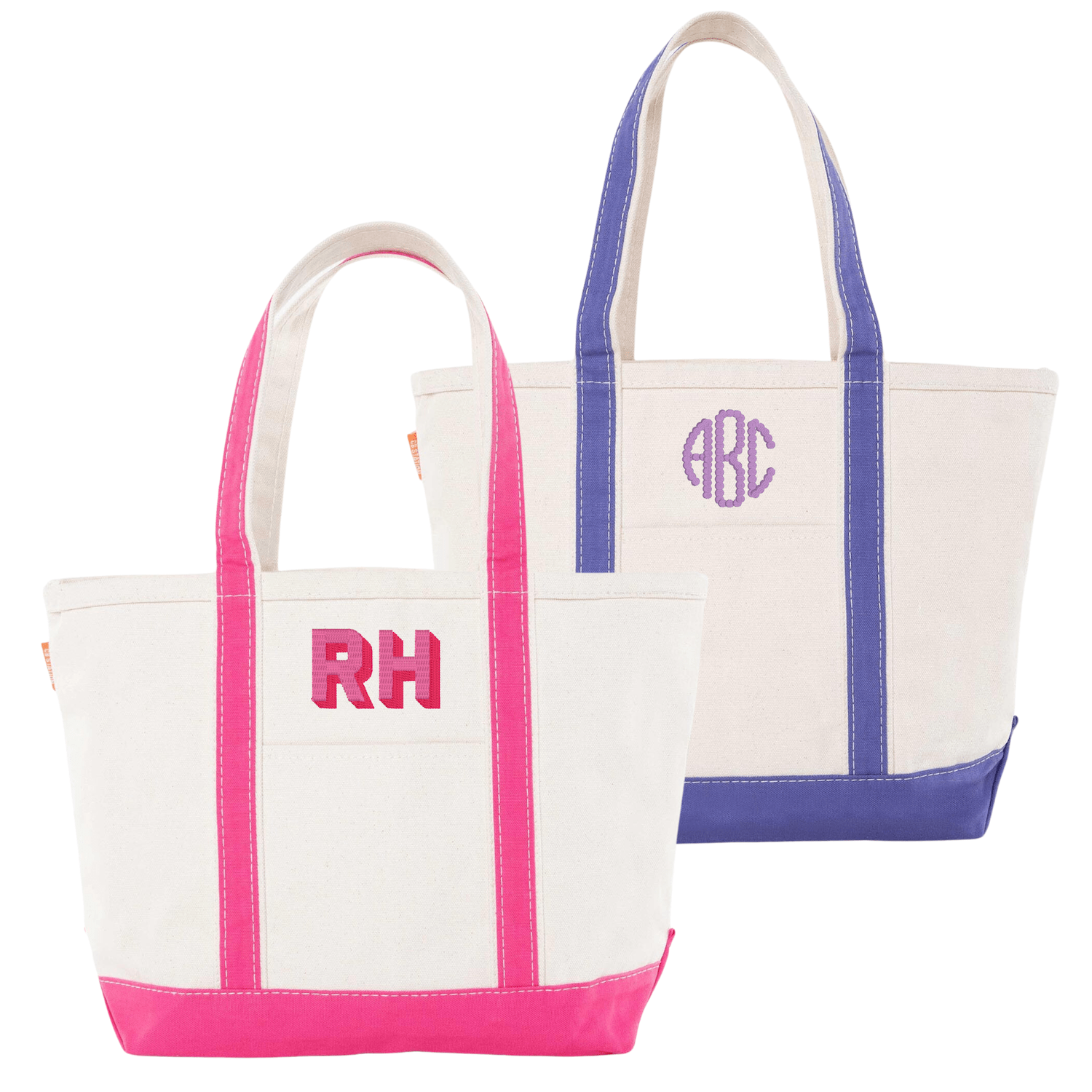 Monogrammed Tote Bag - Embroidery - Tote Bag
