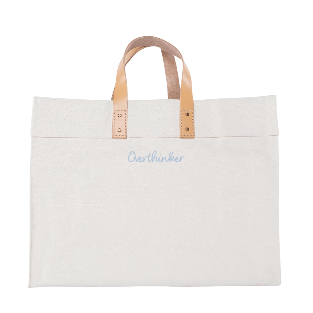 Design Your Own Canvas Utility Bag - Embroidery - Tote Bag