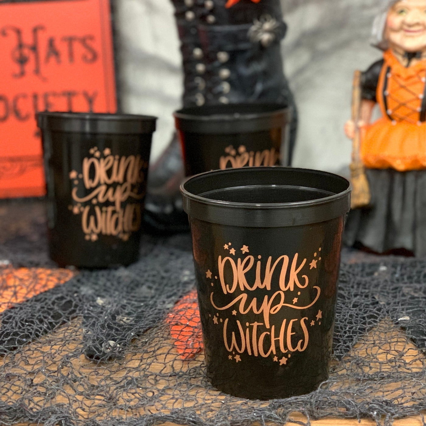 Drink Up Witches Halloween Stadium Cups