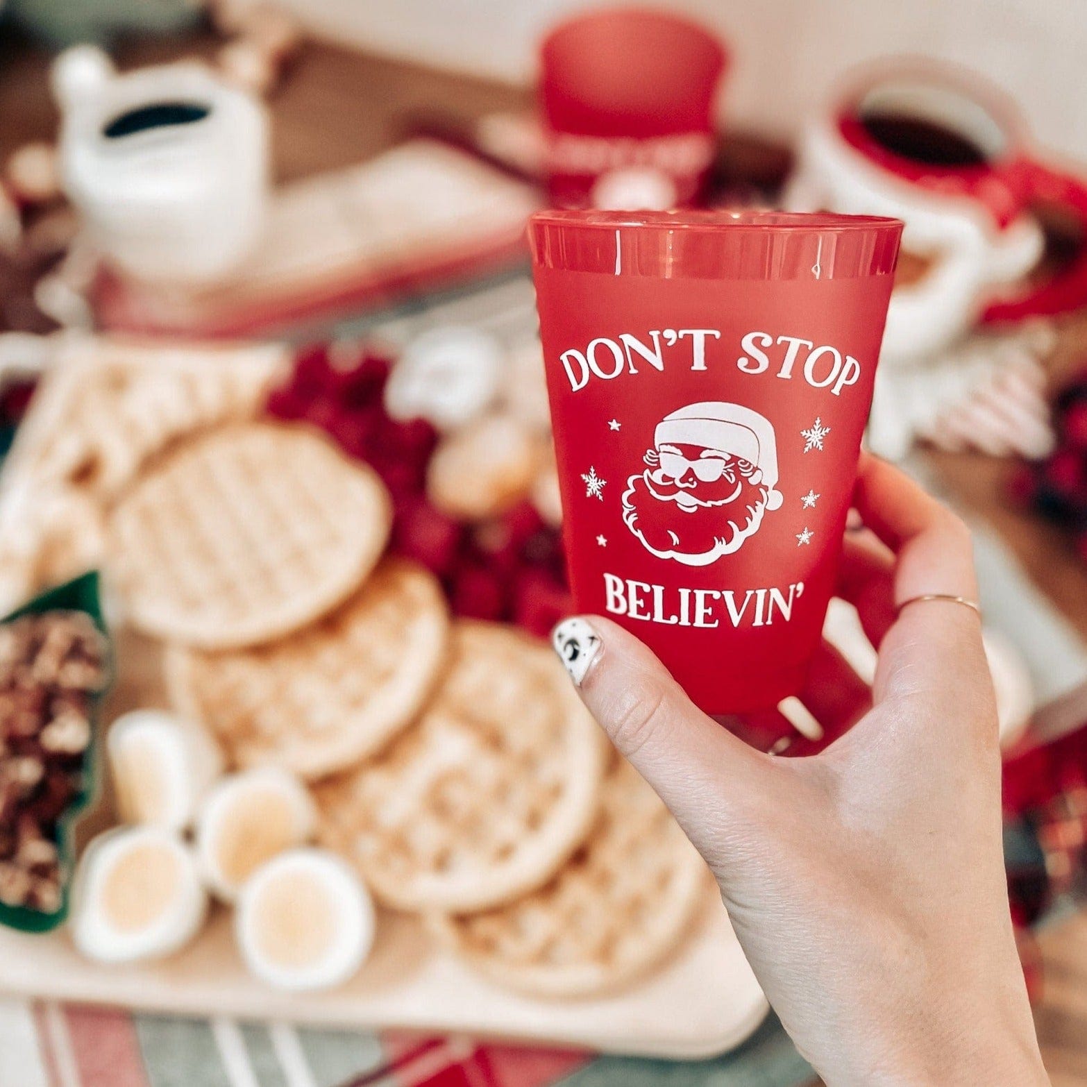 Don't Stop Believing Cups - Ready to Ship - Quick Ship