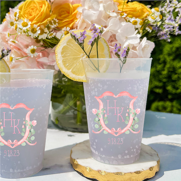 Custom Full Color Frosted Cups
