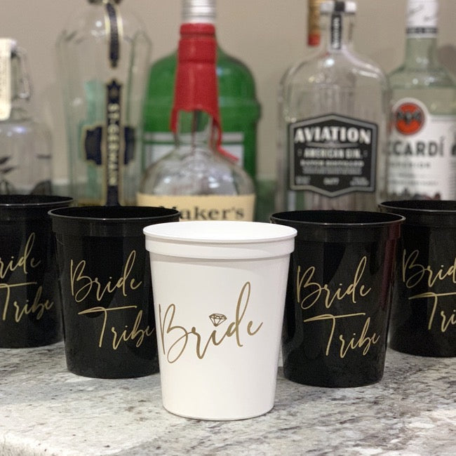 Bride Tribe Stadium Cups