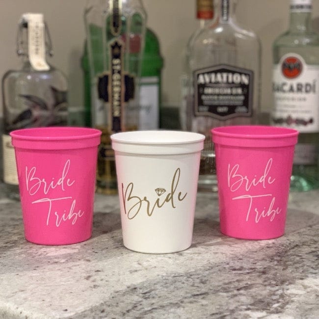 Bride Tribe Stadium Cups - Quick Ship