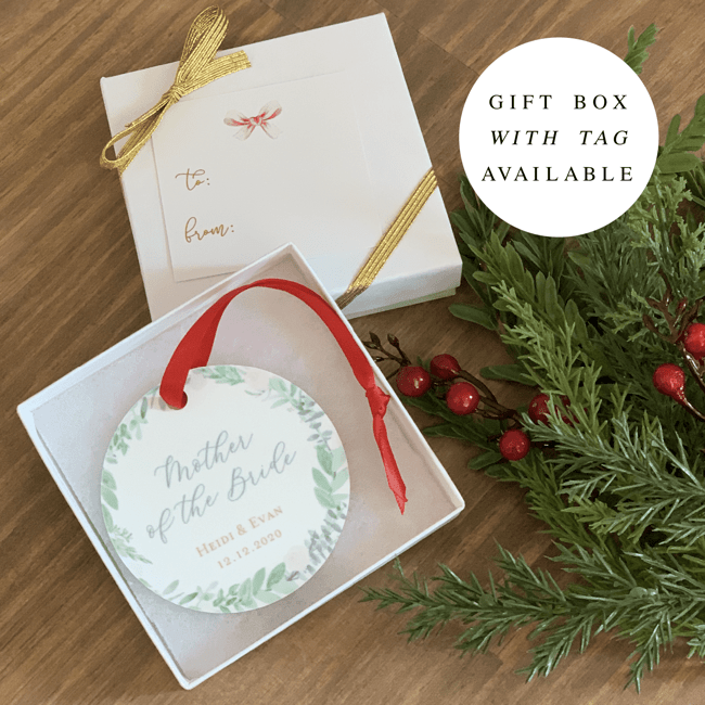 Bridesmaid ornament best sale