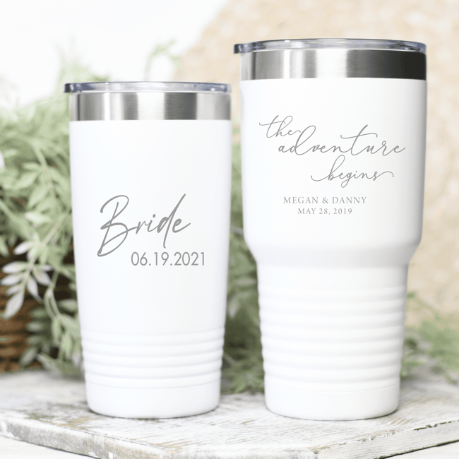 Design Your Own Coffee/Cocktail Tumbler - Laser Engraved Travel Cup