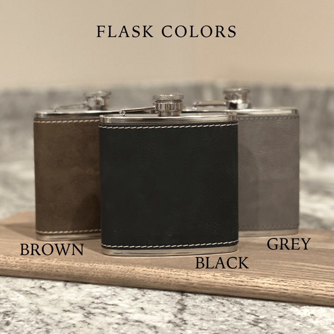 Groomsmen Flasks - Flask