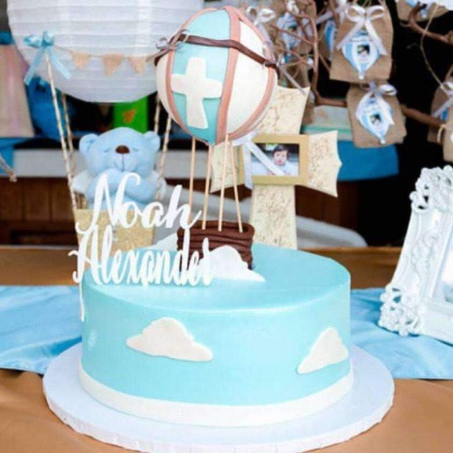 Personalized Name Acrylic Cake Topper