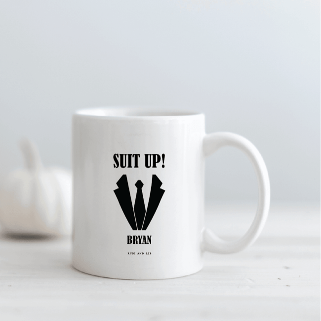 Suit Up! Mug Coffee Mug