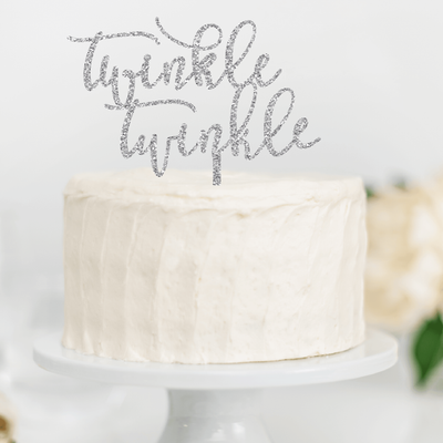 Twinkle Twinkle Little Star Baby Shower / 1st Birthday Cake Topper
