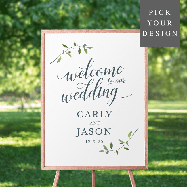 Wedding Welcome Print - Sign